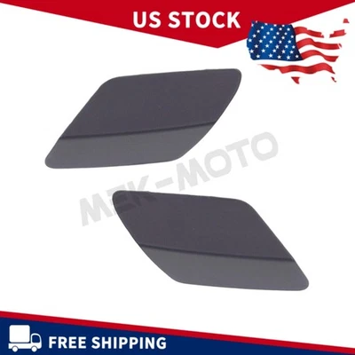 Cubiertas de arandela de faros laterales izquierdo y derecho para BMW 320i xDrive 2013-2016 Foto 1 de 4