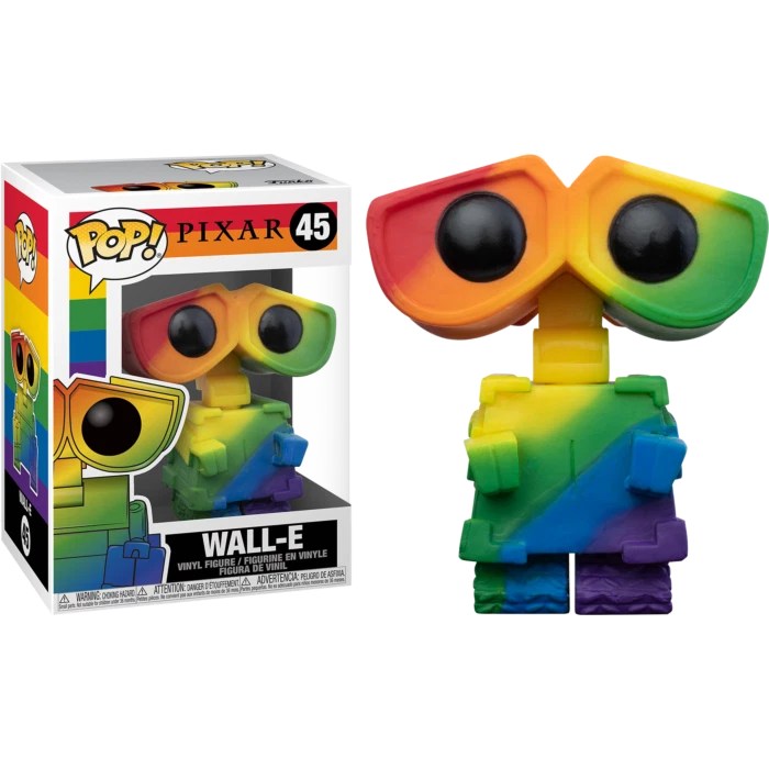 Wall-E - Wall-E Rainbow Pride Pop! Vinyl  [OE] - image 1 of 1