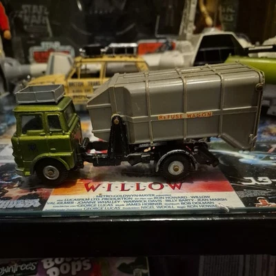 VINTAGE DINKY TOYS # 978 BEDFORD TK REFUSE WAGON BIN LORRY TRUCK  DIECAST 1966 - Image 1 of 4