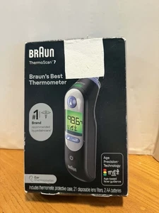 Braun Thermoscan 7 Digitales Ohrthermometer, altersangepasste Fieberführung - Bild 1 von 3