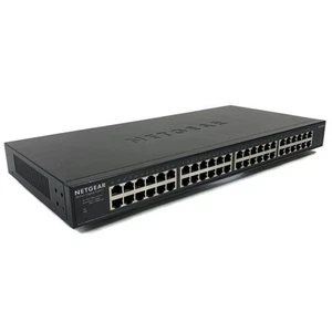 Netgear GS348 48-Port Gigabit Ethernet Unmanaged Network Switch - Picture 1 of 6