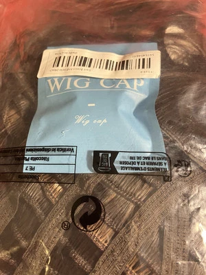 Peruca feminina Dk marrom/ouro destaque ombre comprimento do ombro NOVA rabo de cavalo Updo - Imagem 1 de 4