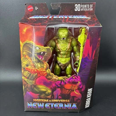 Figura de acción Kobra Khan MOTU Masters of the Universe nueva Eternia Foto 1 de 4