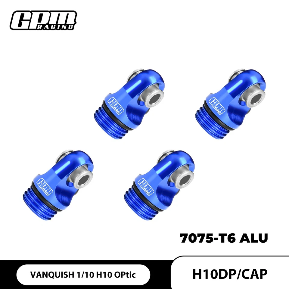 GPM 7075-T6 Alloy Shock Cap For VANQUISH 1/10 H10 OPtic KIT - Image 1 of 4