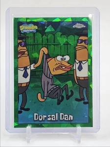 DORSAL DAN 2025 TOPPS CROMO SPONGEBOB VERDE ZAFFIRO /99 Q3420 - Foto 1 di 2