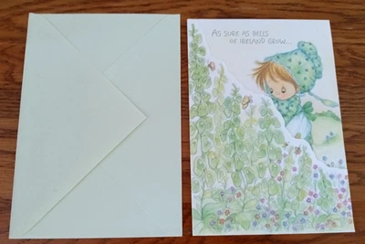 Hallmark Betsey Clark St. Patrick's Day Greeting Card, 1982, w Envelope, Ex. - Image 1 of 4