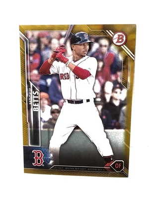 Bowman 2016 - Mookie Betts #13 oro/50 Foto 1 de 2