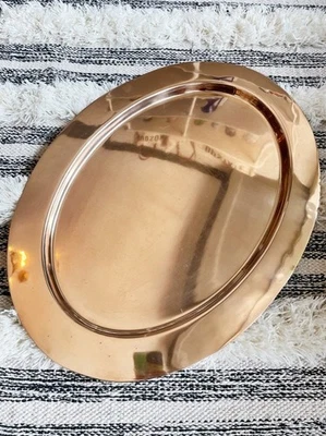 Massive Antique Joseph Heinrichs Solid Bronze Serving Tray - Image 1 of 4