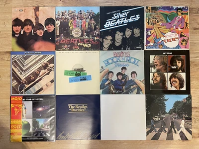 The Beatles Job lot x 12 Revolver, White, Blue, For Sale, Sgt Pepper, VG-VG++ - Bild 1 von 4