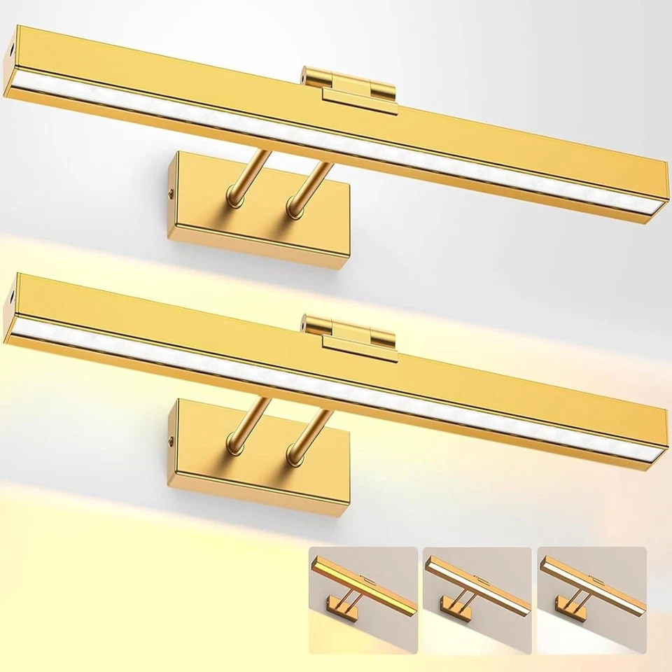 Kabellose LED Bilderleuchte 40cm, Fernbedienung, 4000mAh Akku, 3 Farbmodi - Bild 1 von 1