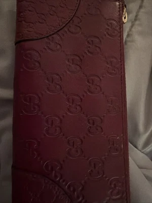 Cartera Gucci granate Foto 1 de 2