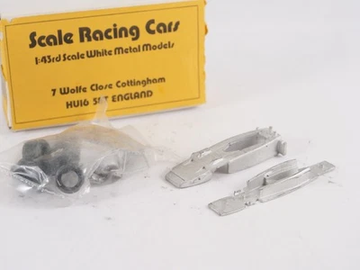 Auto Da Corsa Scale Lotus Gold Leaf 72 1970 Kit Metallo Bianco 1/43 Stato Nuovo - Immagine 1 di 4
