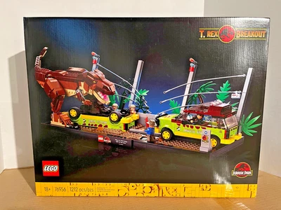 LEGO Jurassic World: T. rex Breakout (76956) Nuevo en Caja Precintada. Retirado. Foto 1 de 2