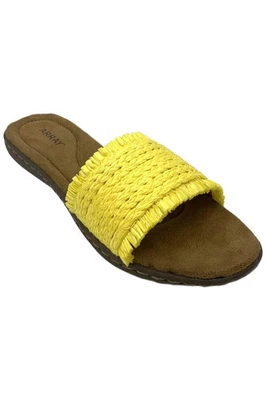 Sandalia sin cordones amarilla ARRAY Cabrillo para mujer Foto 1 de 3