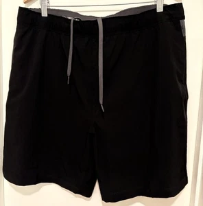 Speedo Men's Tech Volley -Swim Short- Black- Size XL /TG/EG - Picture 1 of 3