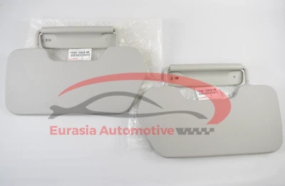 Juego de parasoles laterales derecho e izquierdo originales Toyota FJ Cruiser 2007-2014 OEM Foto 1 de 2