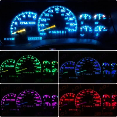 Dash Cluster Gauge White SMD LED Lights Kit For 99-02 Chevy Silverado 1500 2500 - Image 1 of 4