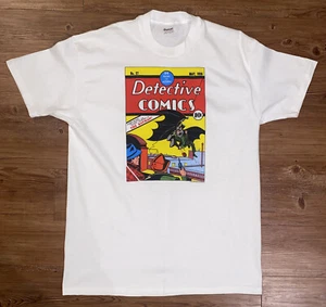 Vintage XL Batman Detective Comics #27 Promo Tee T-Shirt Graphitti Book Anime DC - Picture 1 of 10
