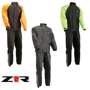 2024 Z1R 2-Piece Street Motorcycle Rainsuit - Pick Size & Color - Picture 1 of 11