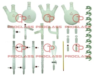 Kit de Química Orgánica Avanzada de Laboratorio 24/40 Kit de Cristalería de Laboratorio - Imagen 1 de 1