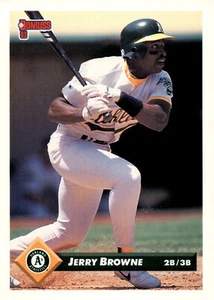 1993 Donruss #447 Jerry Browne - Picture 1 of 2