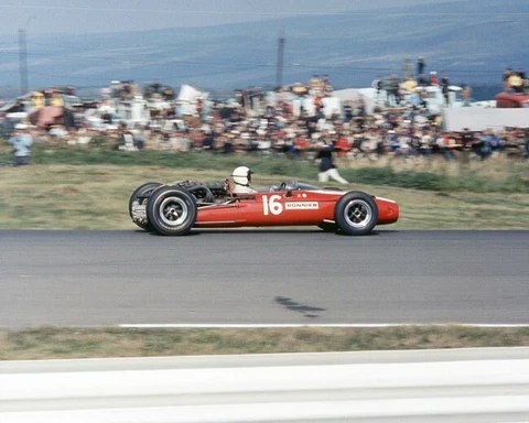 1967 Driver JO BONNIER 8x10 Photo Formula 1 Poster US Grand Prix Print Cover