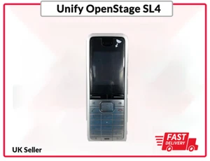 New Unify OpenStage SL4 Professional Phone + Charger Silver Black MNr. 40247877 - Zdjęcie 1 z 6