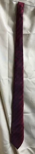 HI-Tie Necktie Red/Burgundy with Hankerchief & Cufflinks NEW - Picture 1 of 7