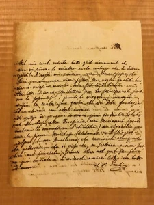 Lettera autografa di Giovanni Prati - Picture 1 of 1