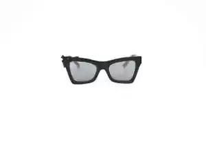 Dolce&Gabbana DG4434 2525/6G Sonnenbrille authentisch Damen schwarz geometrisch Italien - Bild 1 von 9