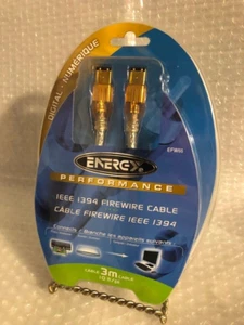 Energy Performance IEEE 1394 Firewire Cable 3m 10' -NOS-New Old Stock-FREE SHIP - Picture 1 of 1