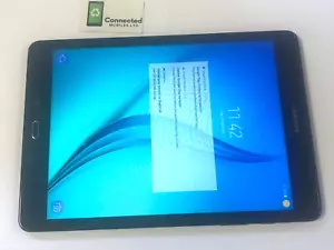 Samsung Galaxy Tab A SM-T550 Tablet 9.7" Black 16GB Android 6 WiFi - Picture 1 of 11