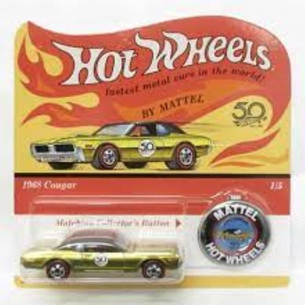 Hot Wheels 50th Anniversary Die-Cast Vehicles - Set of 5