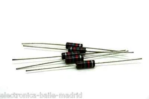 5x 1.8K 0.5W 1/2W 5% CARBON COMPOSITE COMP RESISTORS FOR TUBE AMP HIFI  - Picture 1 of 1