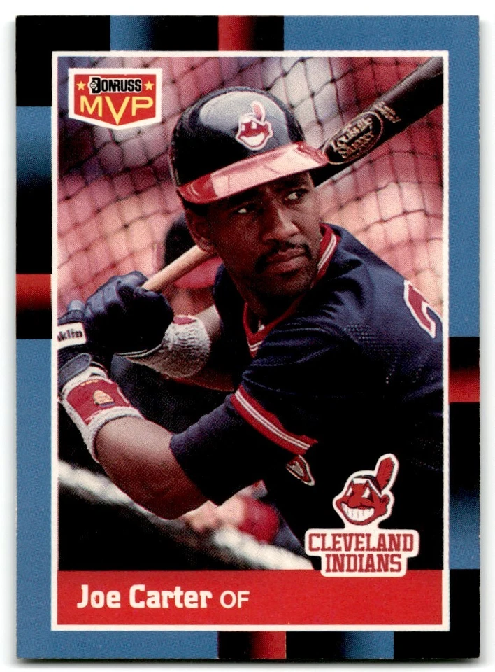 1988 Donruss Bonus MVP's Joe Carter Cleveland Indians #BC-9 - Image 1 of 2