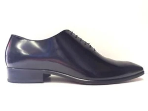 ELEGANTE ZEREMONIE HERRENSCHUHE MARINE LUXURY ZERO 981 LEDER ORIGINAL PE - Bild 1 von 5