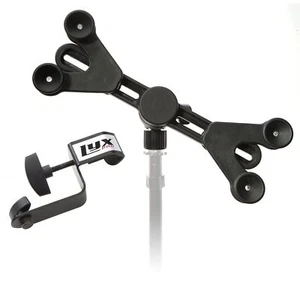 LyxPro Microphone Stand Cell Phone Holder for Tablet, iPhone, Ipad & Android - Picture 1 of 9