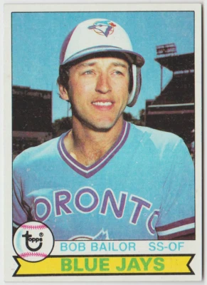 1979 Topps #492 Bob Bailor - Toronto Blue Jays - Image 1 of 2