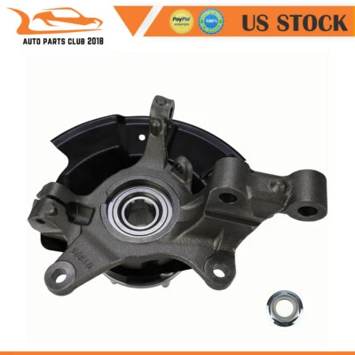 Front LH Wheel Hub Bearing Steering Knuckle For Ford Edge 2011 2012 2013 2014 SE Foto 1 de 4