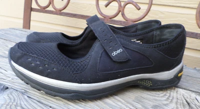 Abeo Alrai Black Mesh Mary Jane  Shoes Women's 8.5 M - Imagem 1 de 4