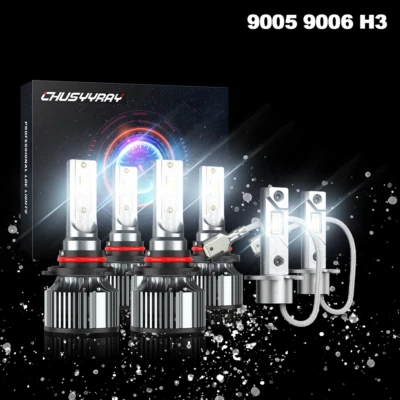 Комбинированные светодиодные противотуманные фары дальнего/ближнего света 6000K для Acura NSX 1991-1993 6x - Изображение 1 из 4