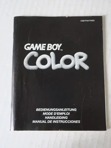 NOTICE CONSOLE GAME BOY COLOR - CGB-PUA-FHEG - Foto 1 di 2