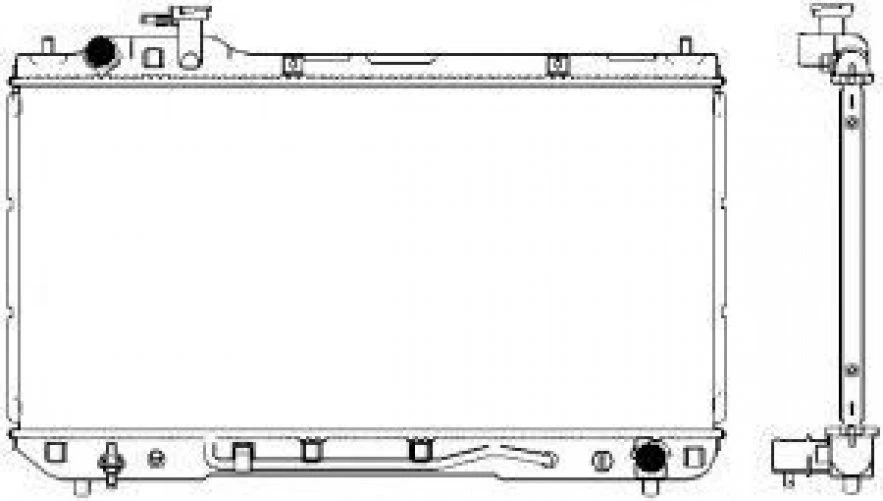 Radiador Para TOYOTA RAV 4 I (_A1_) 94-03|RAV 4 I Cabrio (_A1_) 1997-2000 - Imagen 1 de 1