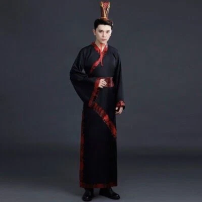 Vestido Hanfu para Hombres Ropa Antigua China Dinastía Tang Rendimiento Conjunto Juegos con disfraces Foto 1 de 4