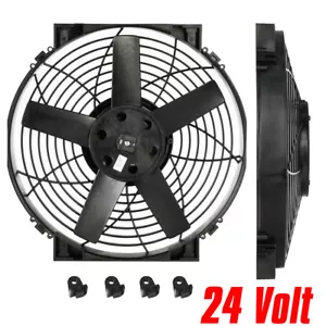 14" Slimline Electric / Thermatic Fan (24 Volt) (Part #0165) (Davies Craig) - Picture 1 of 8