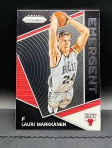 Lauri Markkanen 2017-18 Panini Prizm Emergent Rookie Card RC #EM-LAU Bulls - Picture 1 of 2