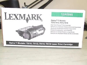 Lexmark 12A5845 - NEW ORIGINAL CARTRIDGE T610 T612 T614 - Afbeelding 1 van 1