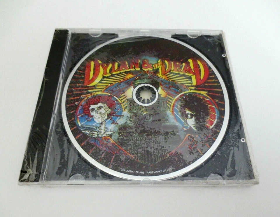 Grateful Dead Bob Dylan Dylan & The Dead 1987 Griffin Art Picture Disc CD 1989 Foto 1 de 4
