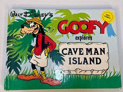 Goofy Explores Cave Man Island  - HB Walt Disney's Best Comics Hardcover - Image 1 of 4