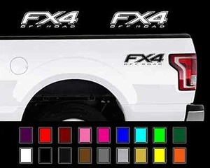 Fx4 Off Road Decal Set Fits: 2010-2014 Ford F-150 F-250 Truck Bed Vinyl Stickers - Picture 1 of 2